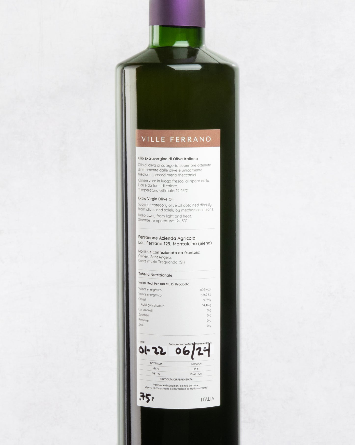 Olive Oil Box